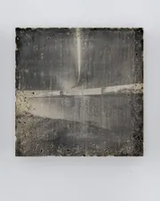 Ansicht der Ausstellung Strukturen des Fließens